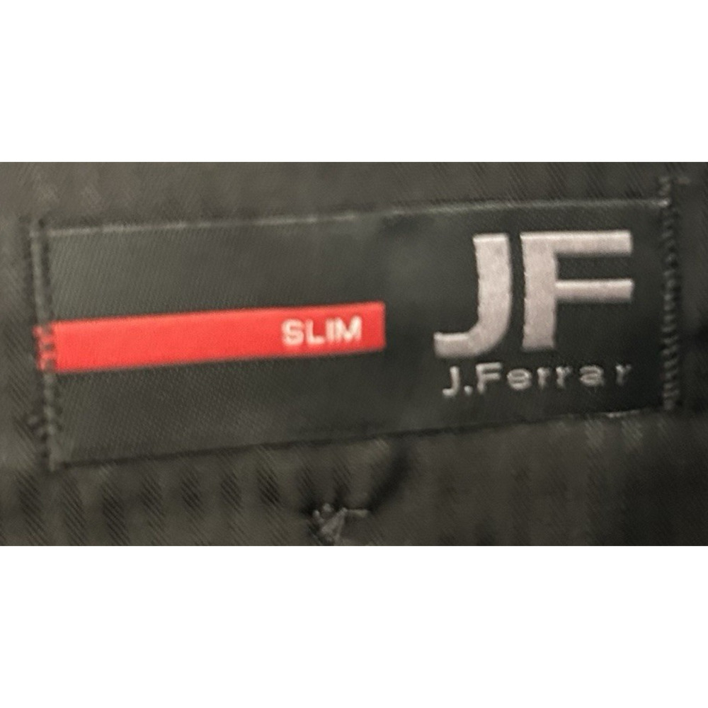 JF J. Ferrar Slim Fit‎ Men's Sz 38x32 Blue Suit Dress Pants Stretch NWT - Picture 9 of 9